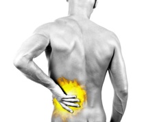 backache - burn