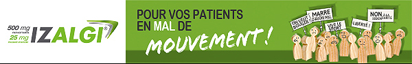 IZALGI - POUR VOS PATIENTS EN MAL DE MOUVEMENT !