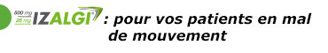 IZALGI : pour vos patients en mal de mouvement
